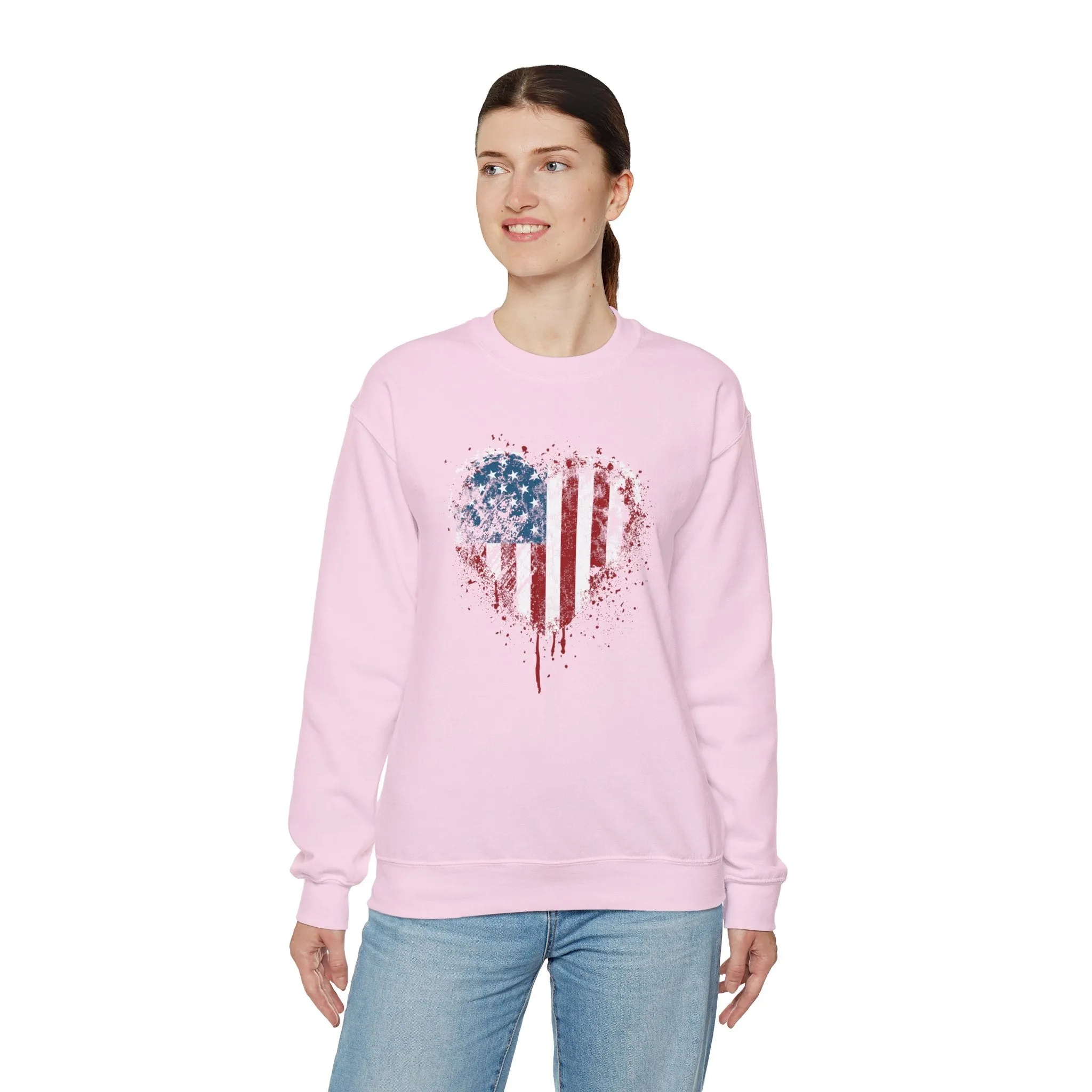 American Heart Crewneck Sweatshirt