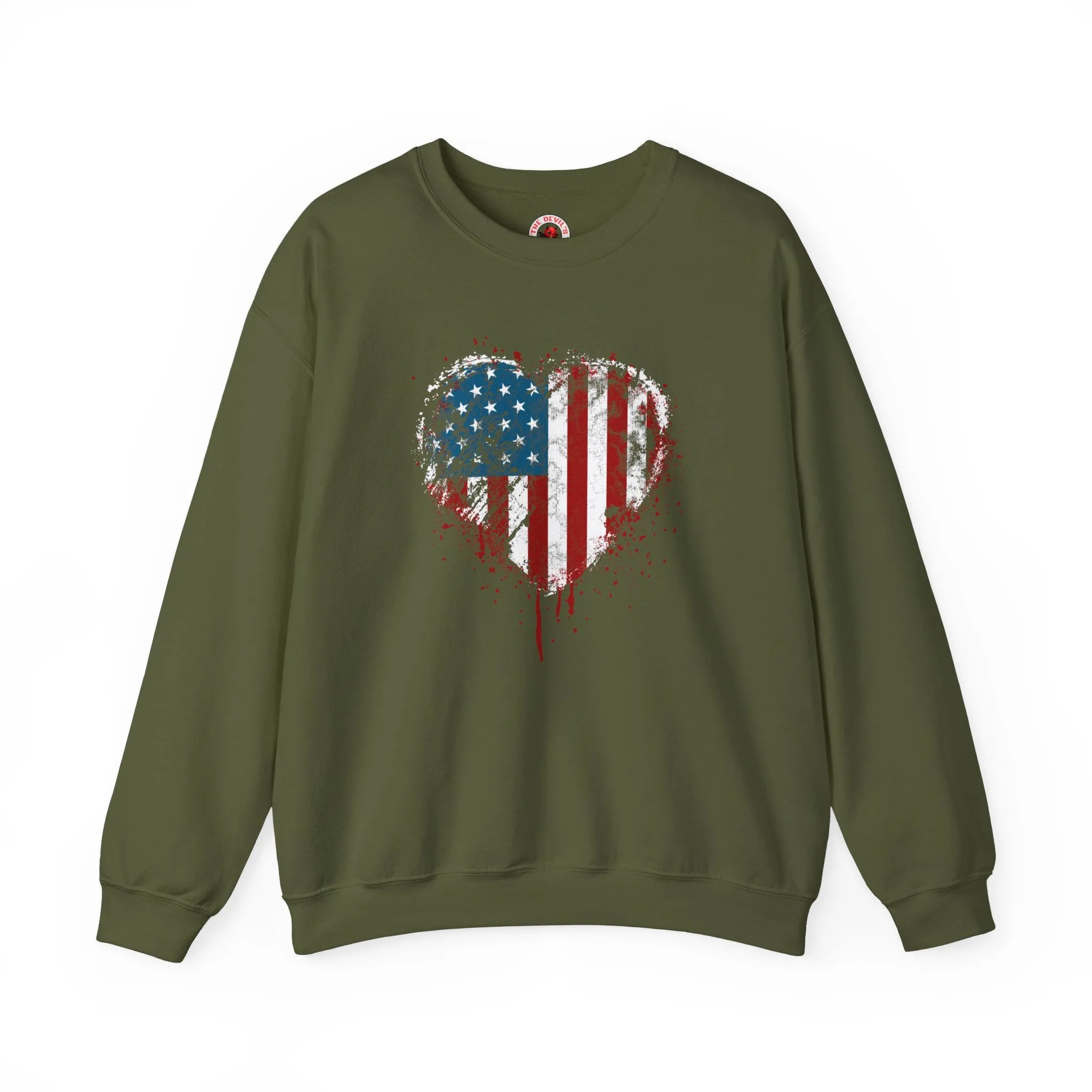 American Heart Crewneck Sweatshirt