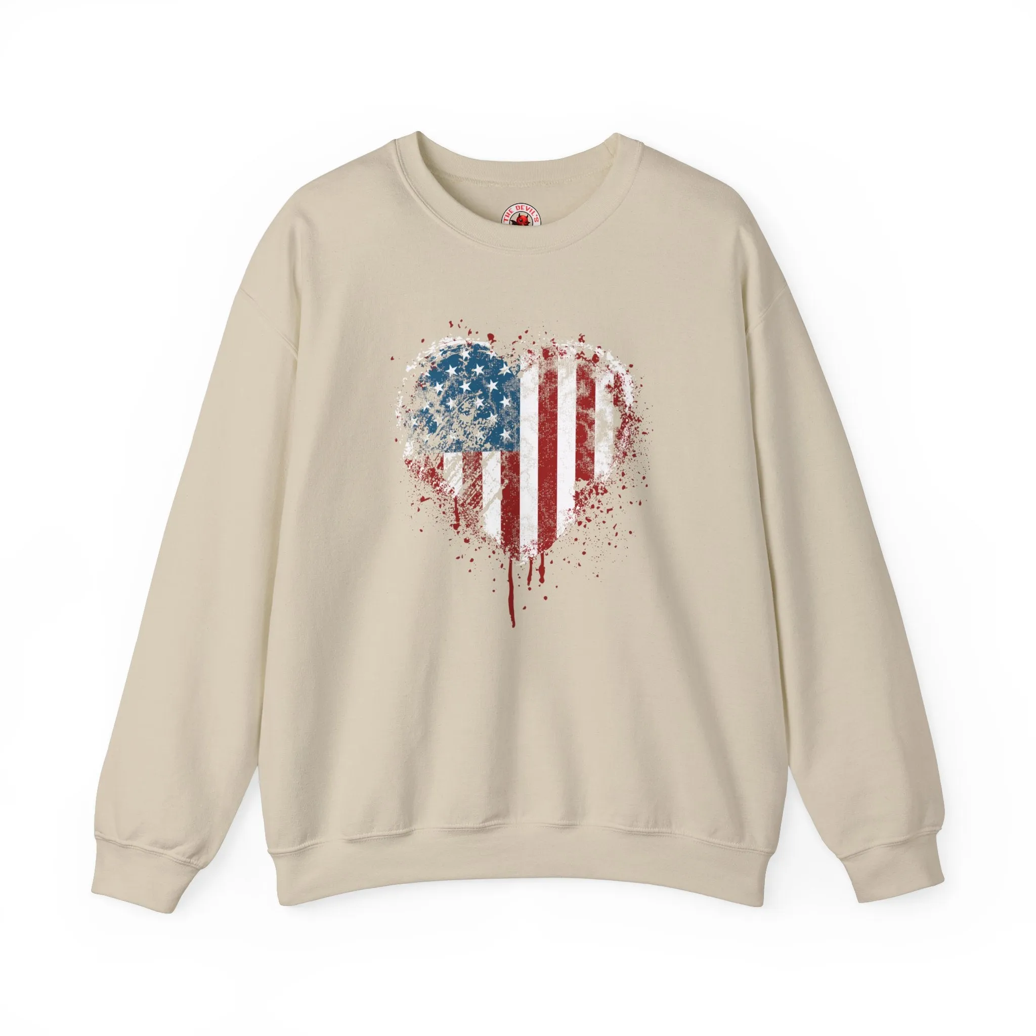 American Heart Crewneck Sweatshirt