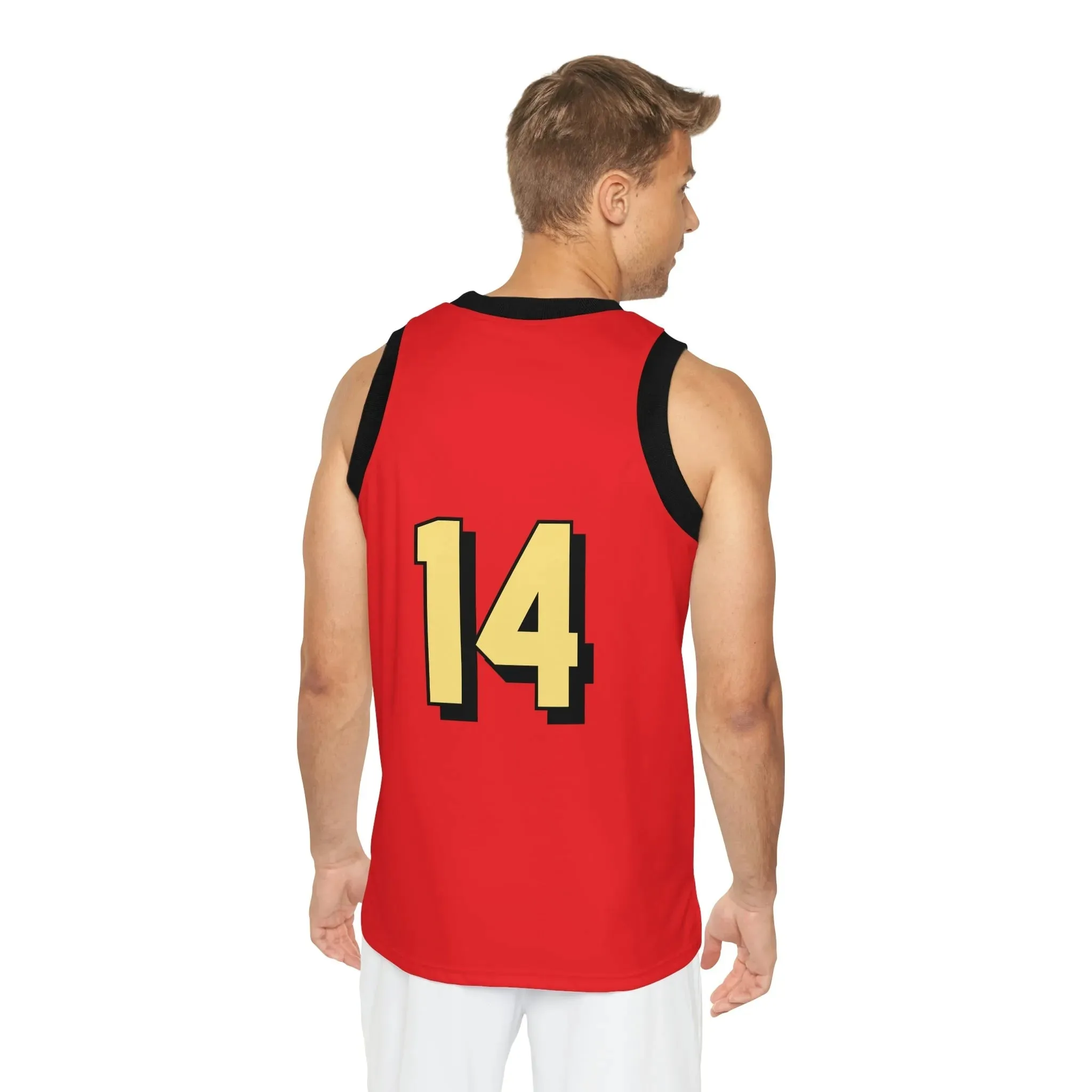 Ball Out Caucasians Basketball Jersey