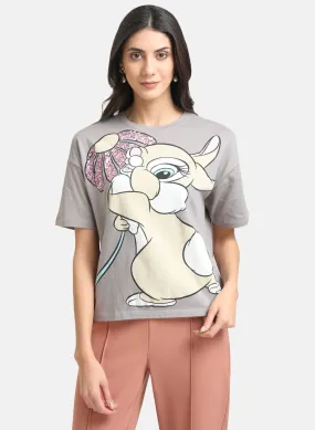 Bambi Disney Tie Dye Printed T-Shirt