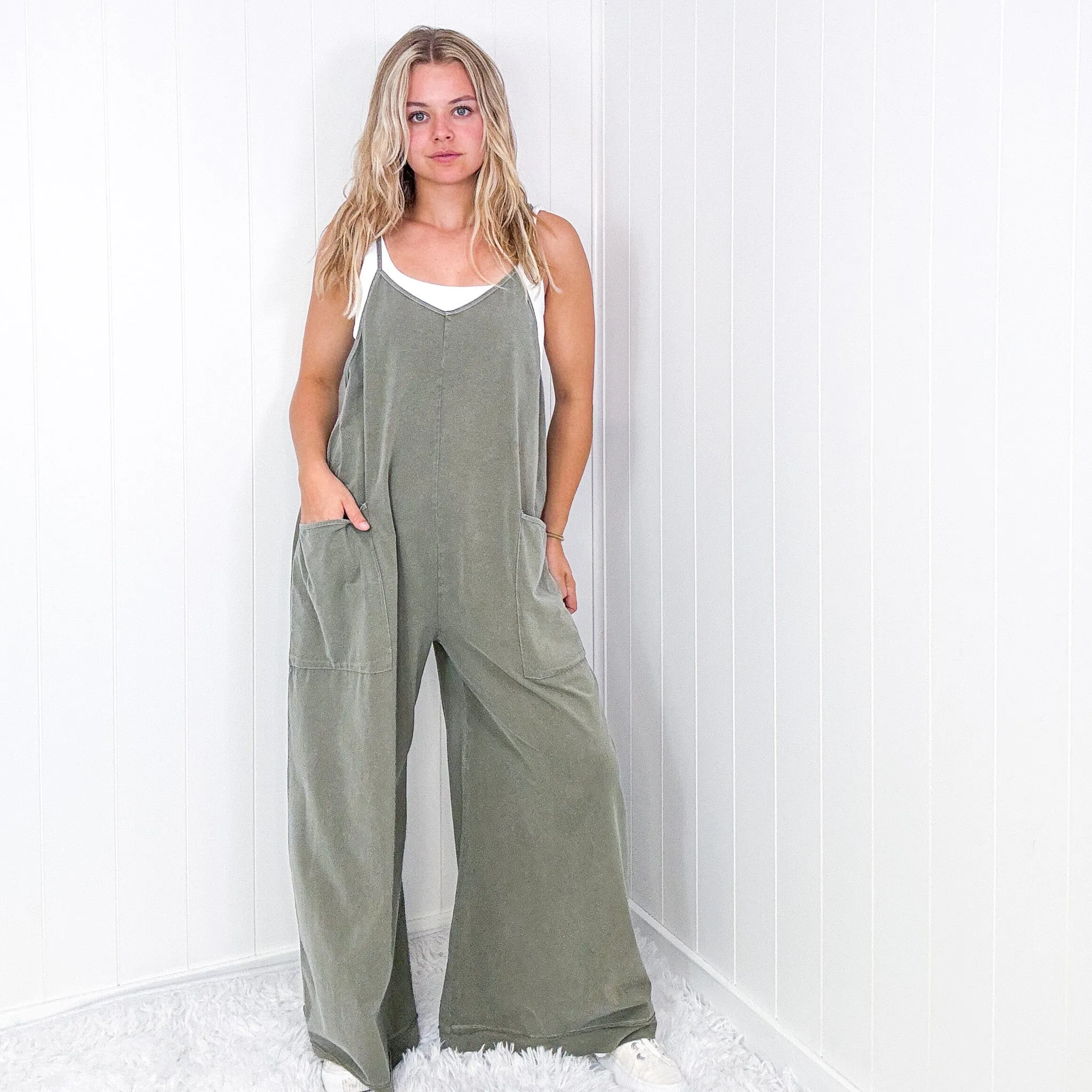 Beach Retreat Wide Leg Jumpsuit in 3 Colors