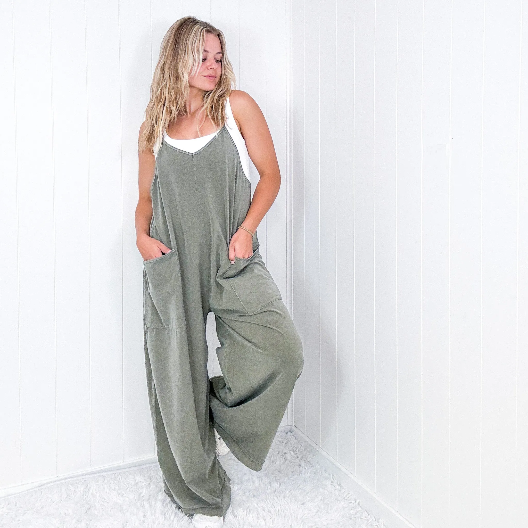 Beach Retreat Wide Leg Jumpsuit in 3 Colors