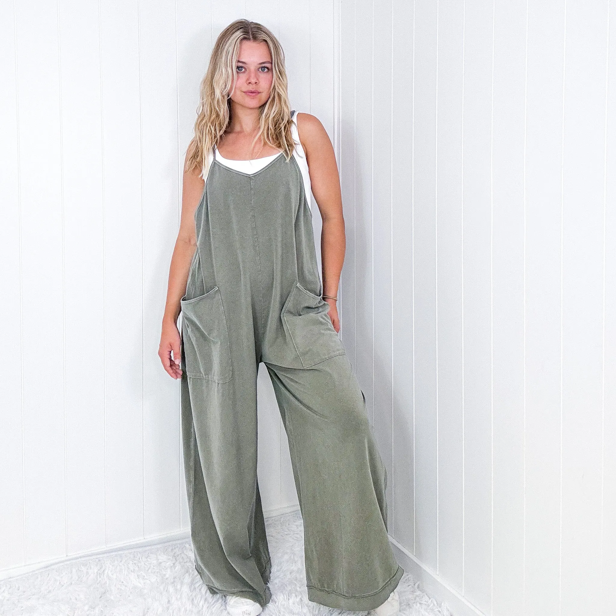 Beach Retreat Wide Leg Jumpsuit in 3 Colors