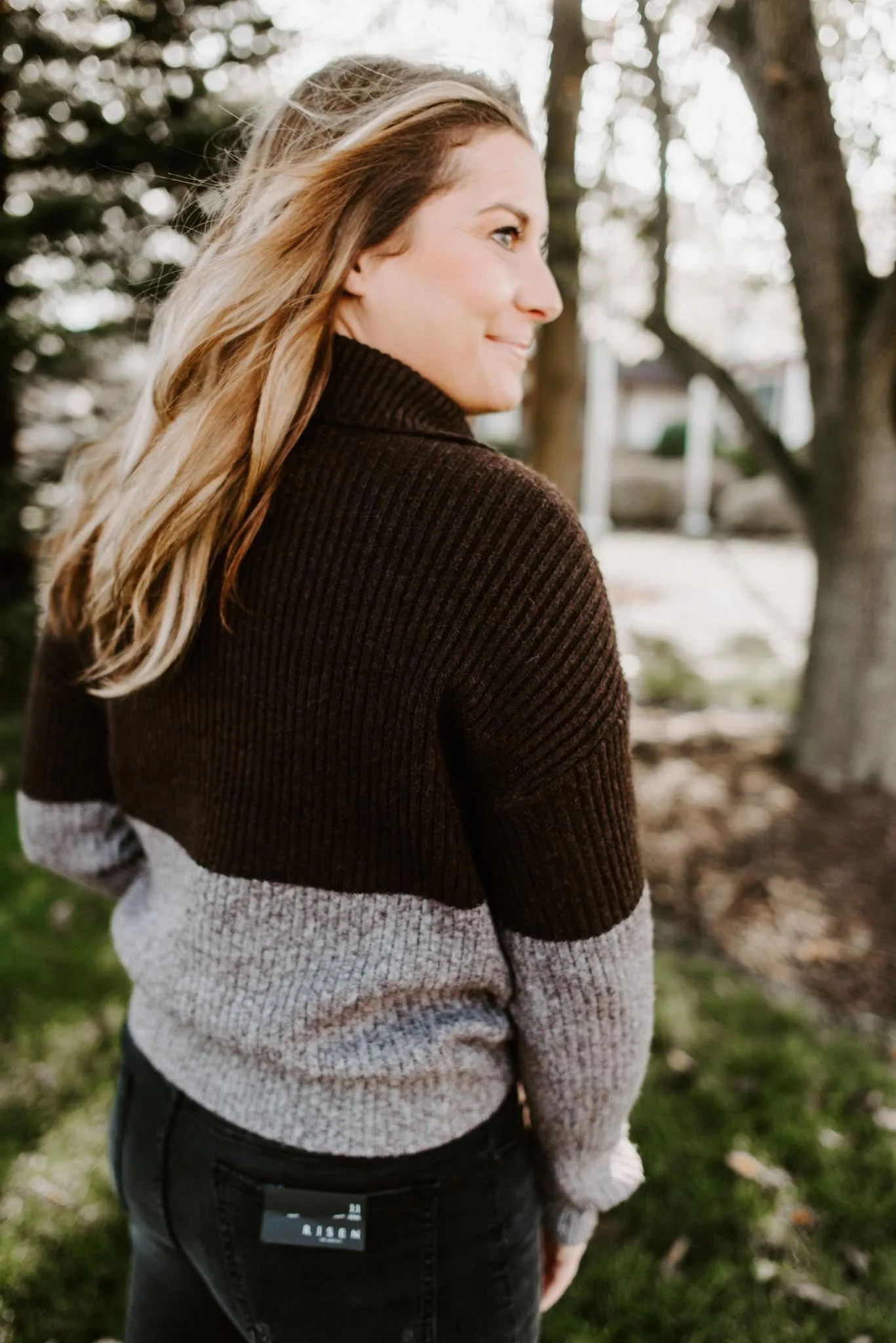 Bella Color Block Pullover