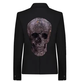 Big Skull Blazer - Black