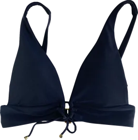 Black Triangle Bikini Top UK 8