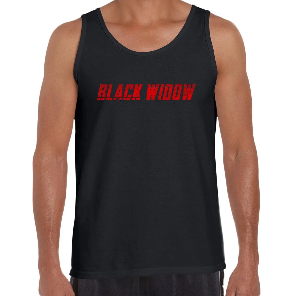 Black Widow Action Hero Marvel Tee Adventure Superhero Adult Gift Unisex Tank Top