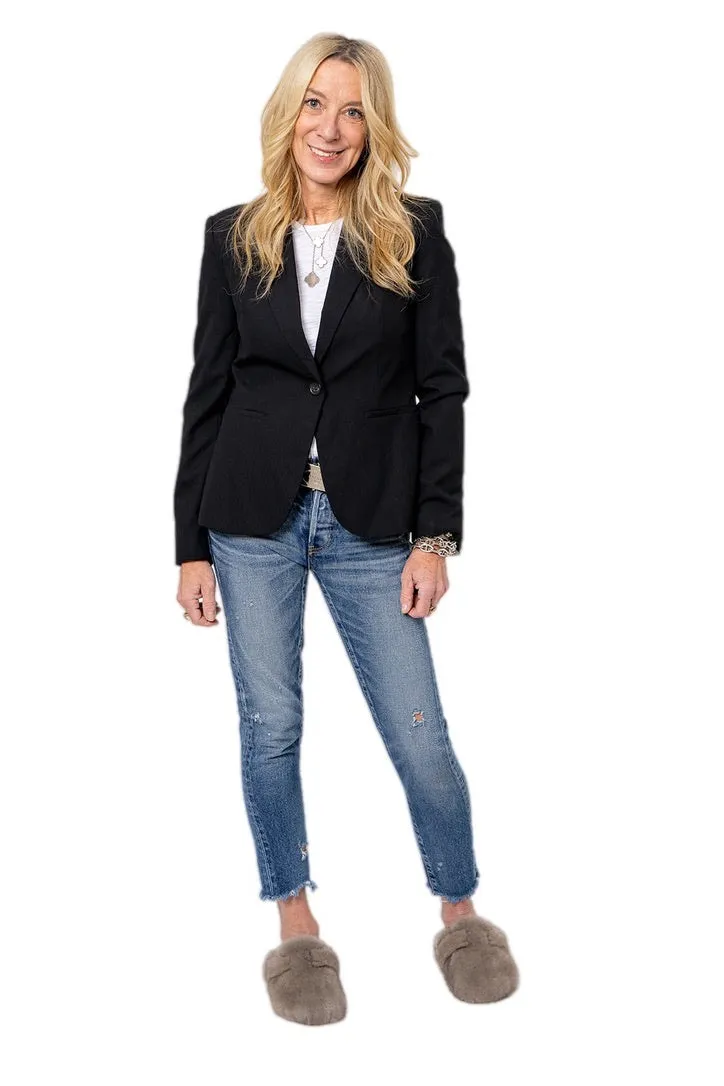 Blessed Blazer - Black Sample Sale Size 2