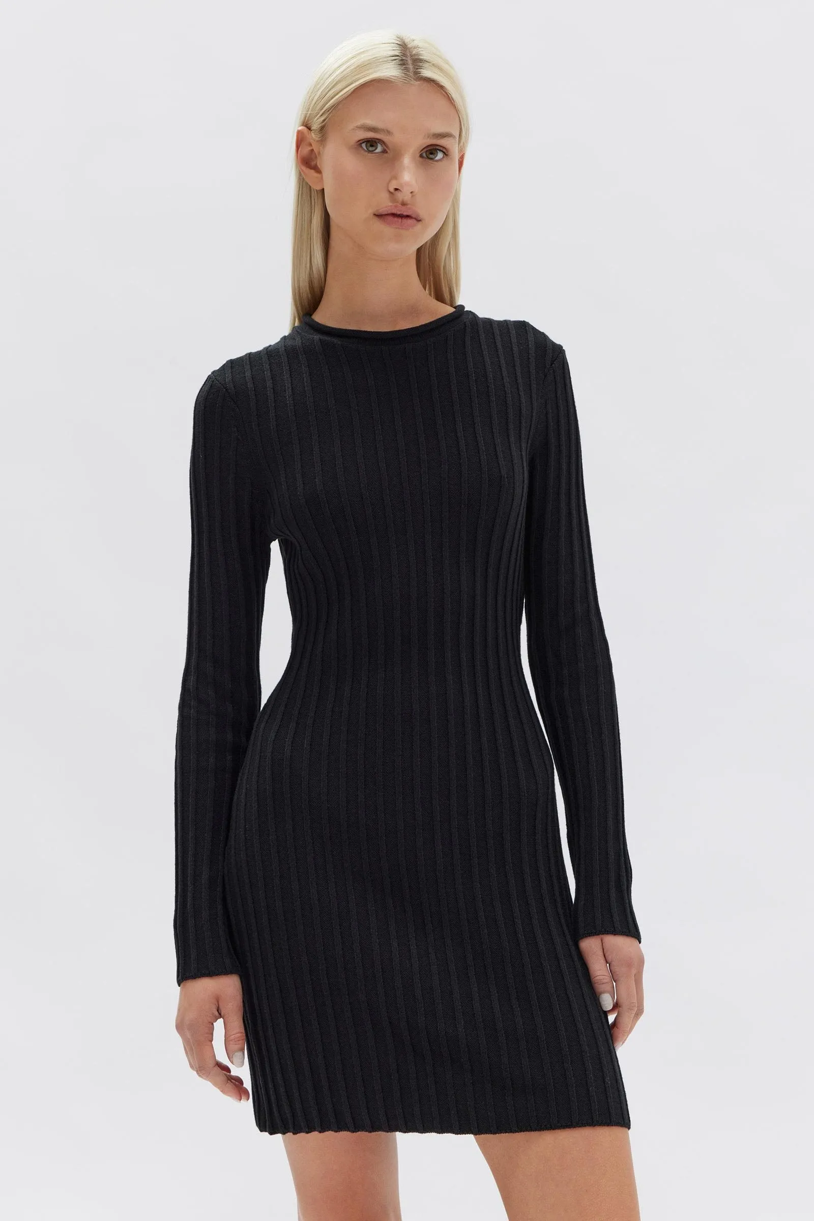 Brynn Cotton Rib Dress