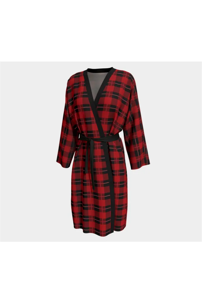 Buffalo Plaid Peignoir