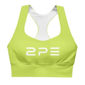 Compression sports bra - Bright Green