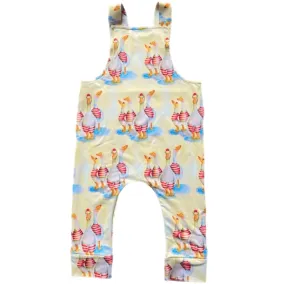 Dapper Ducks Long Leg Overalls