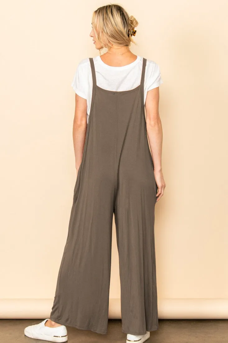 Elloh Pocket Detailed Overall Jumpsuit