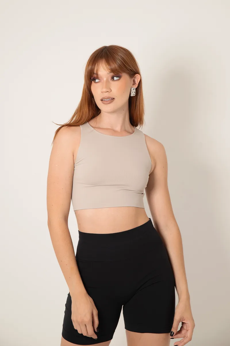 Essential Rib Crop Top