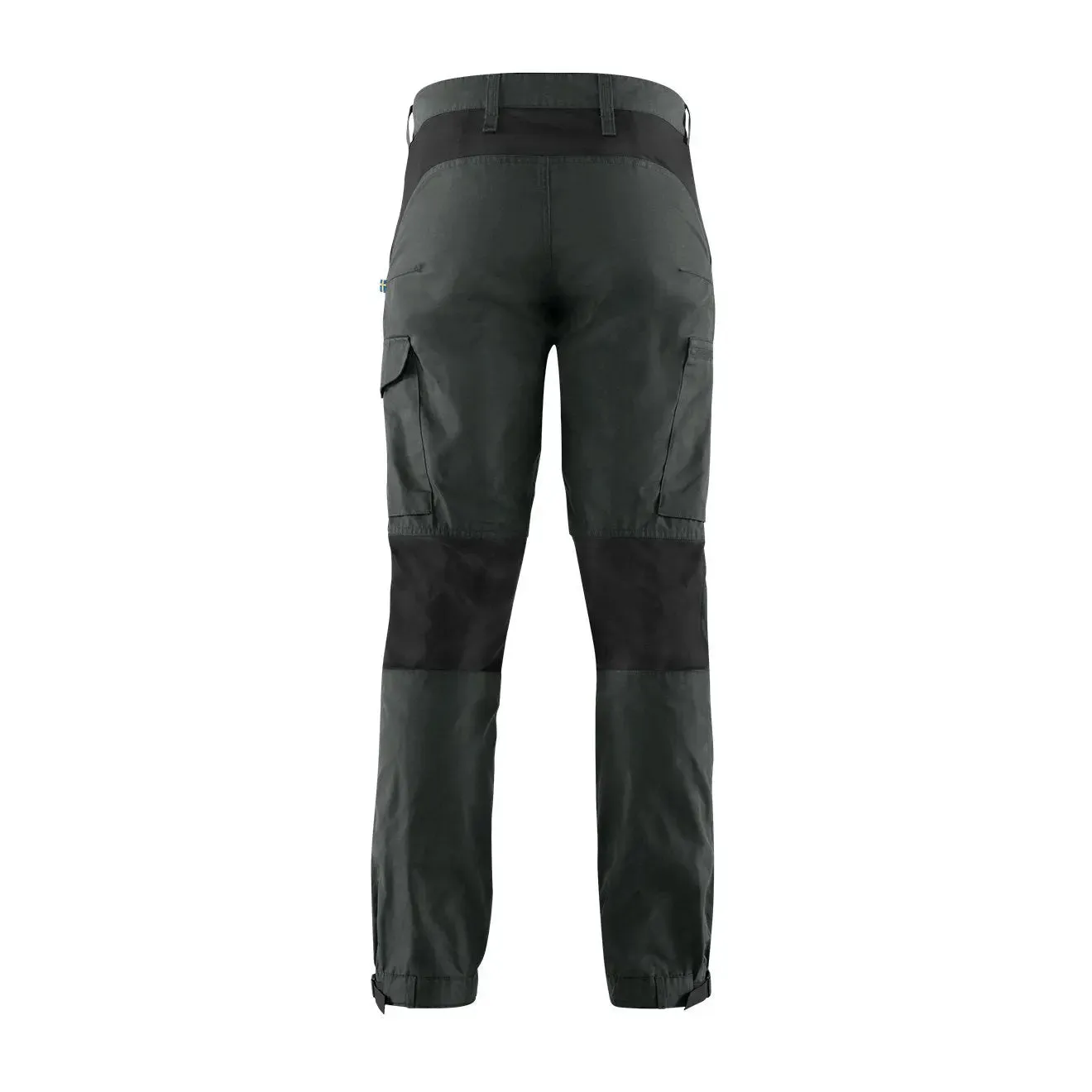 Fjallraven Kaipak Trousers Long Dark Grey-Black