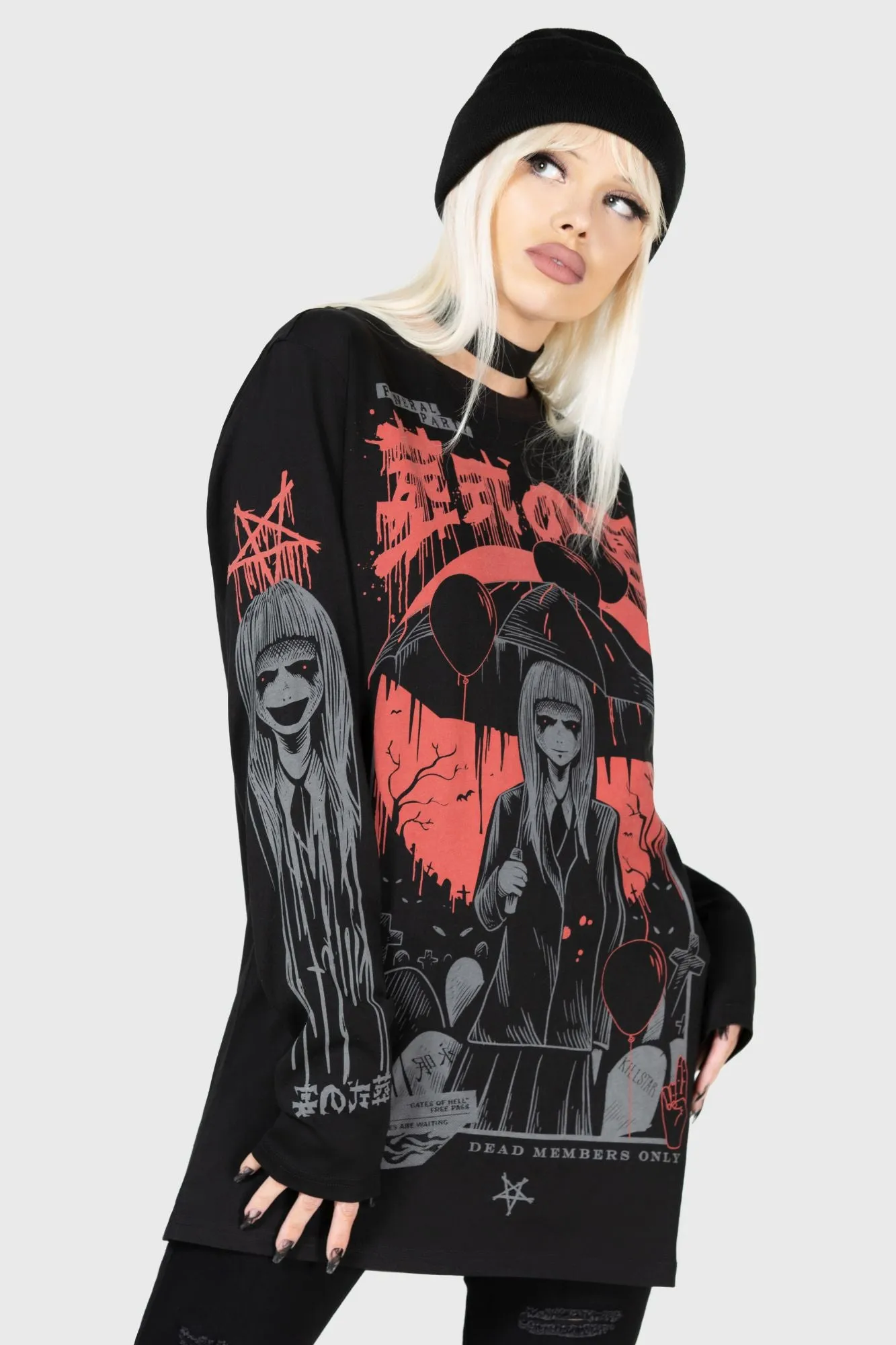 Funeral Time Long Sleeve Top