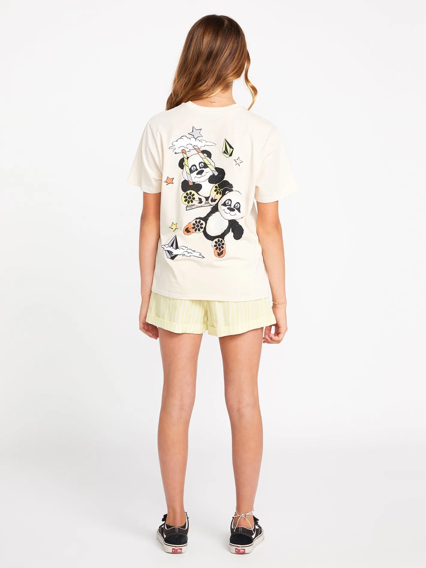 Girls Truly Stoked Boyfriend Short Sleeve Tee - Melon