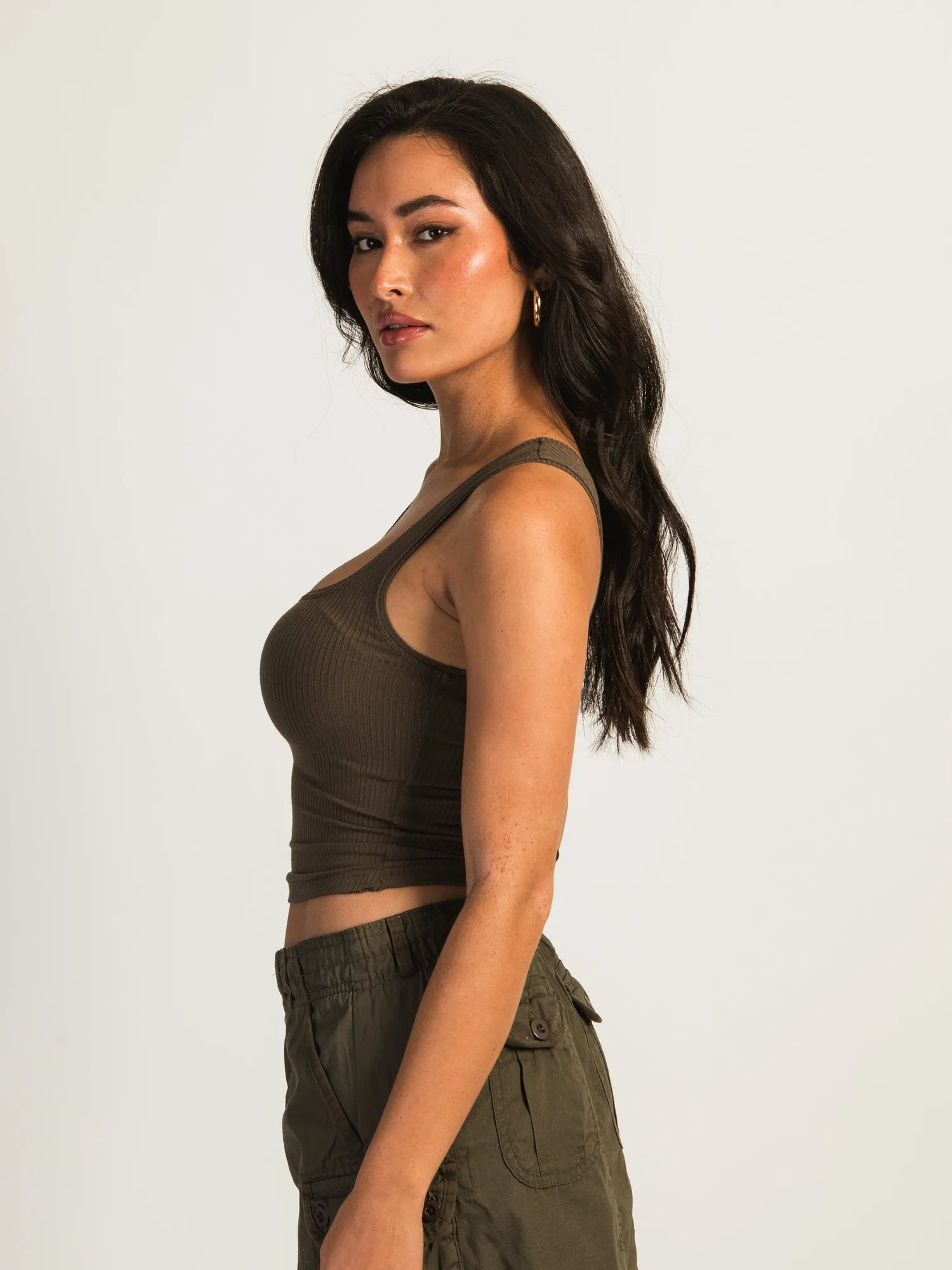 HARLOW LUCIE TANK - ARMY GREEN