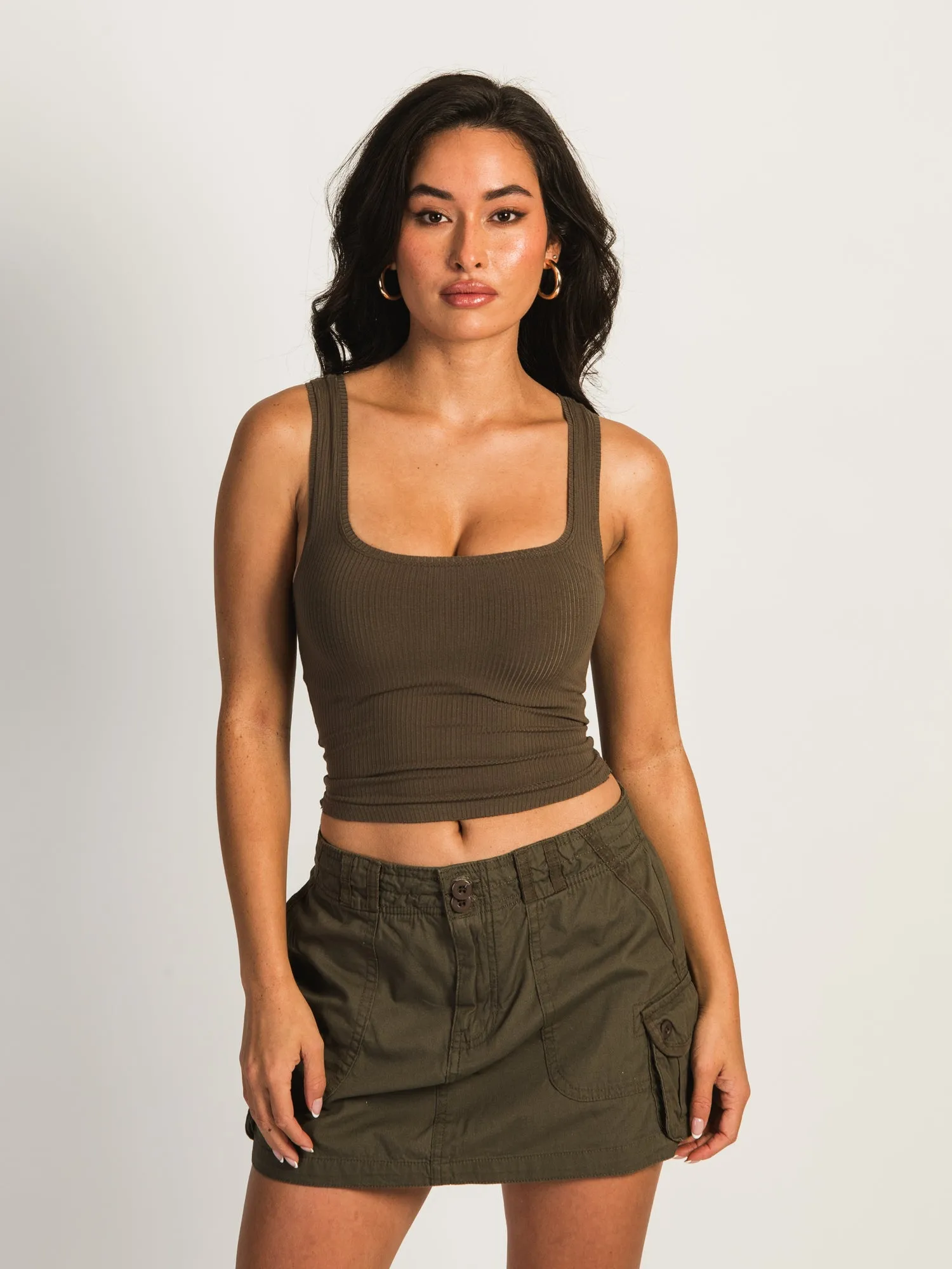 HARLOW LUCIE TANK - ARMY GREEN