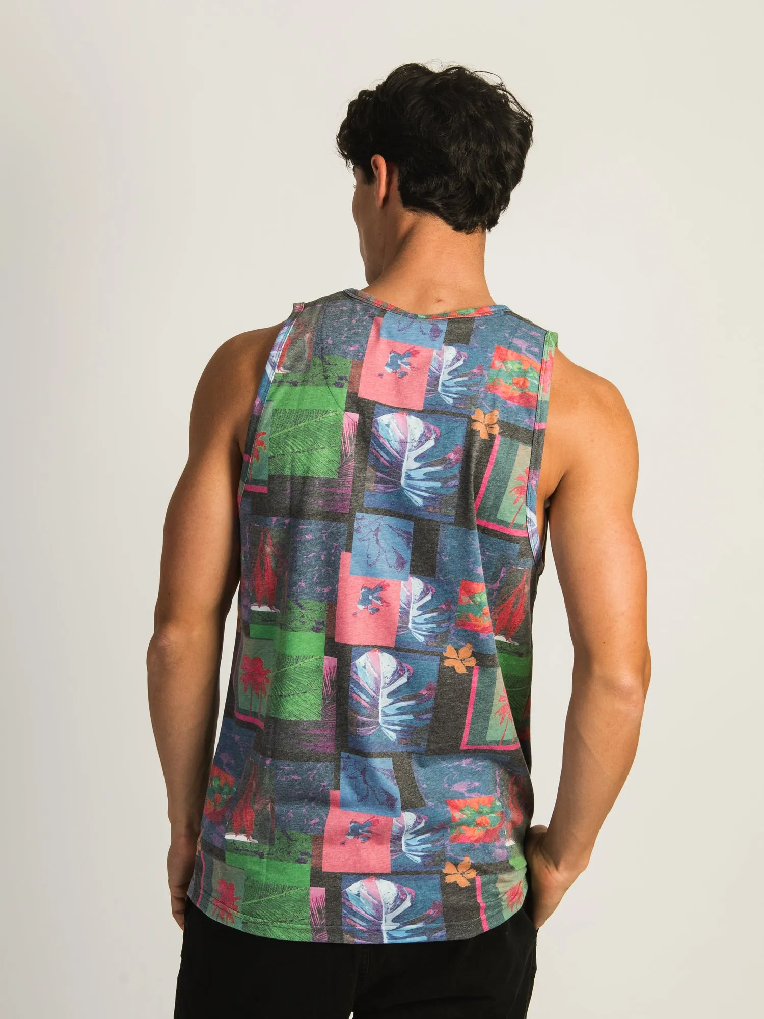 KOLBY MARCO COLLAGE PRINT TANK - PLANTS