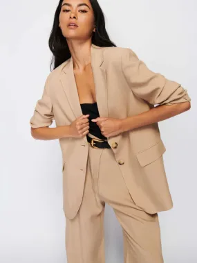 Nation LTD - Beau Oversized Blazer - Paper bag