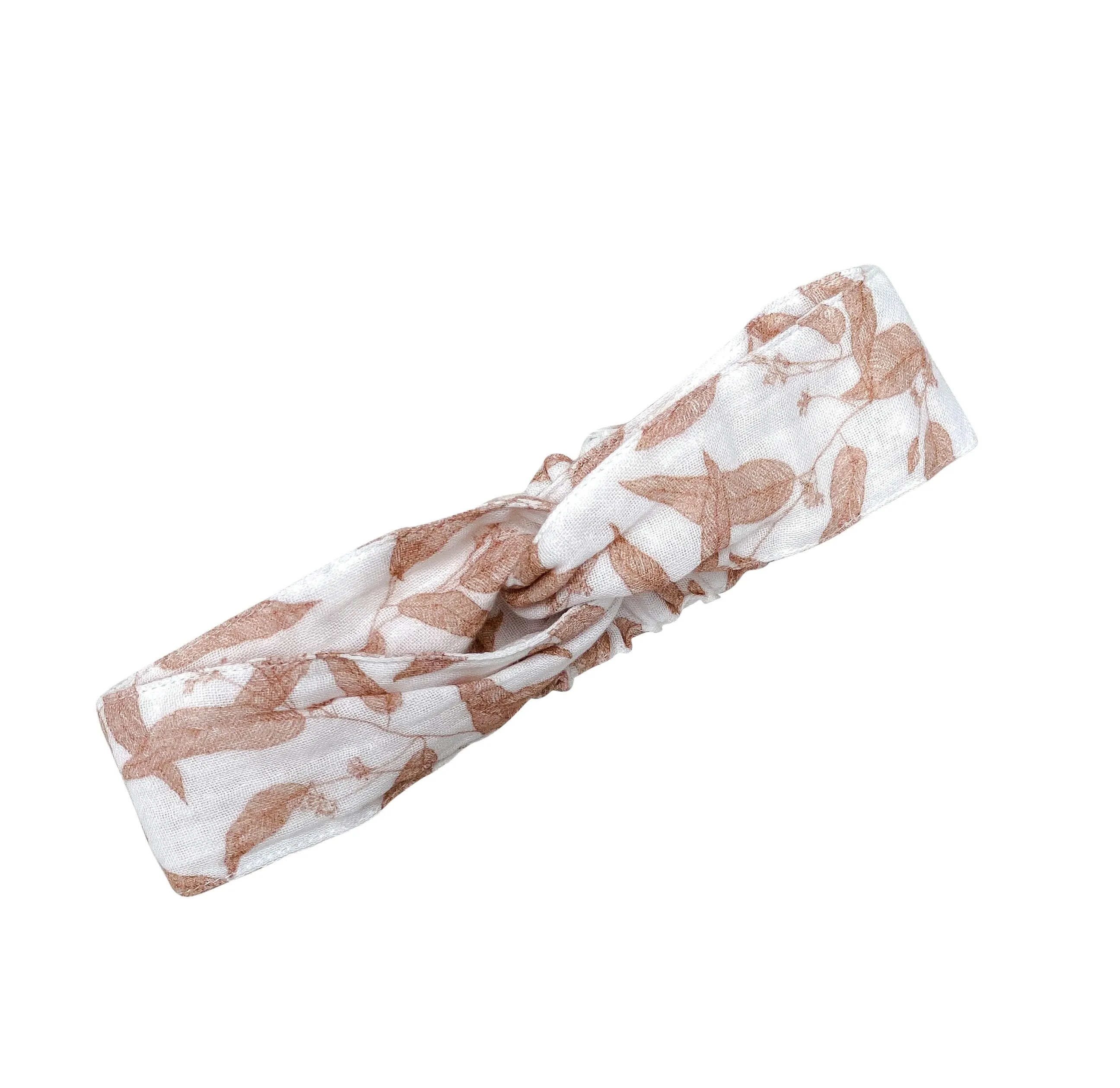 Pop Ya Tot Twist Top Headband - Leaf