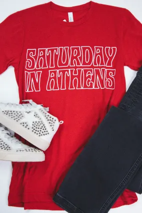 Saturday In Athens, Red | Charlie Southern