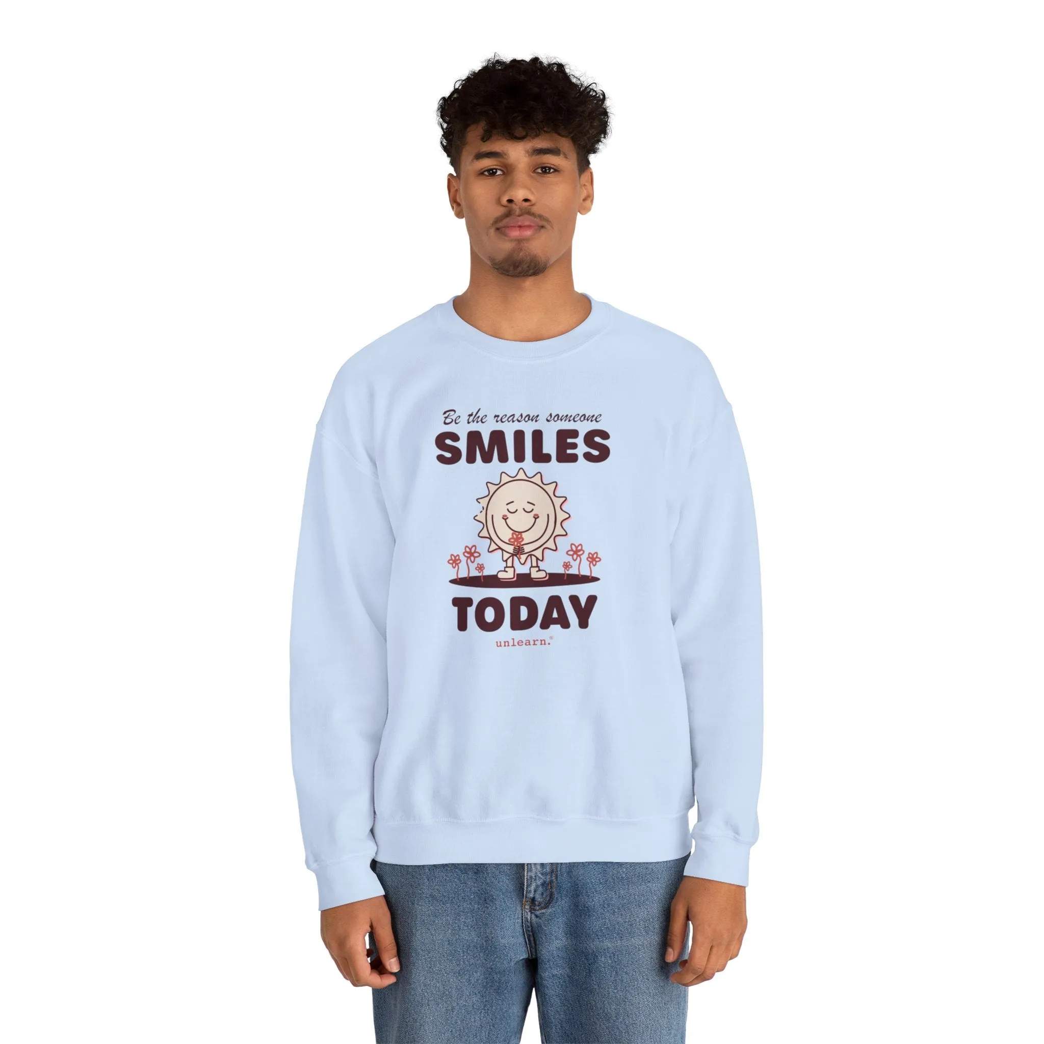 Smiles - Relaxed Fit Crewneck Sweatshirt