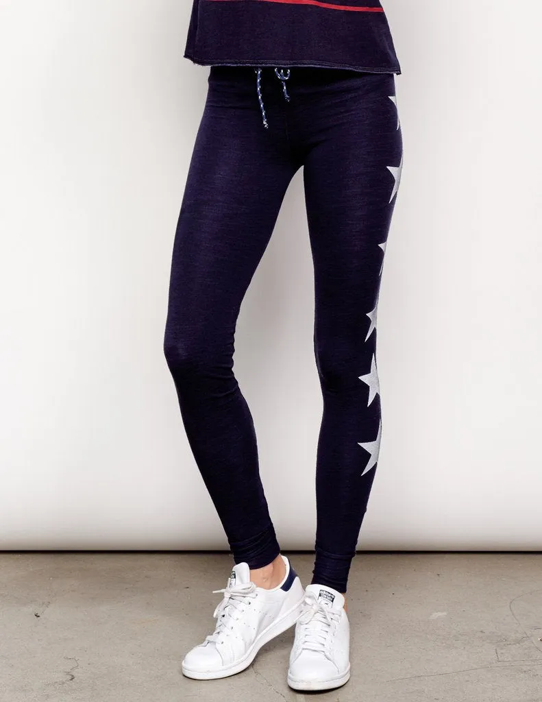 Sundry Side Stars Skinny Sweatpant