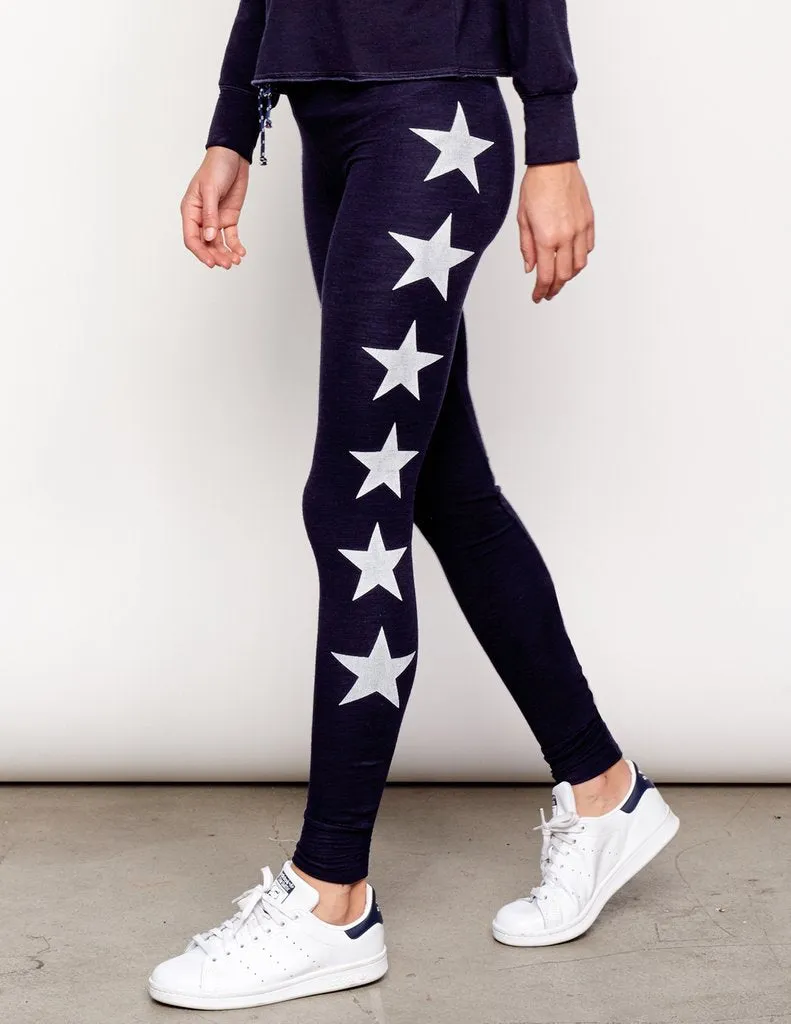 Sundry Side Stars Skinny Sweatpant