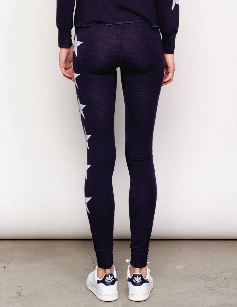 Sundry Side Stars Skinny Sweatpant