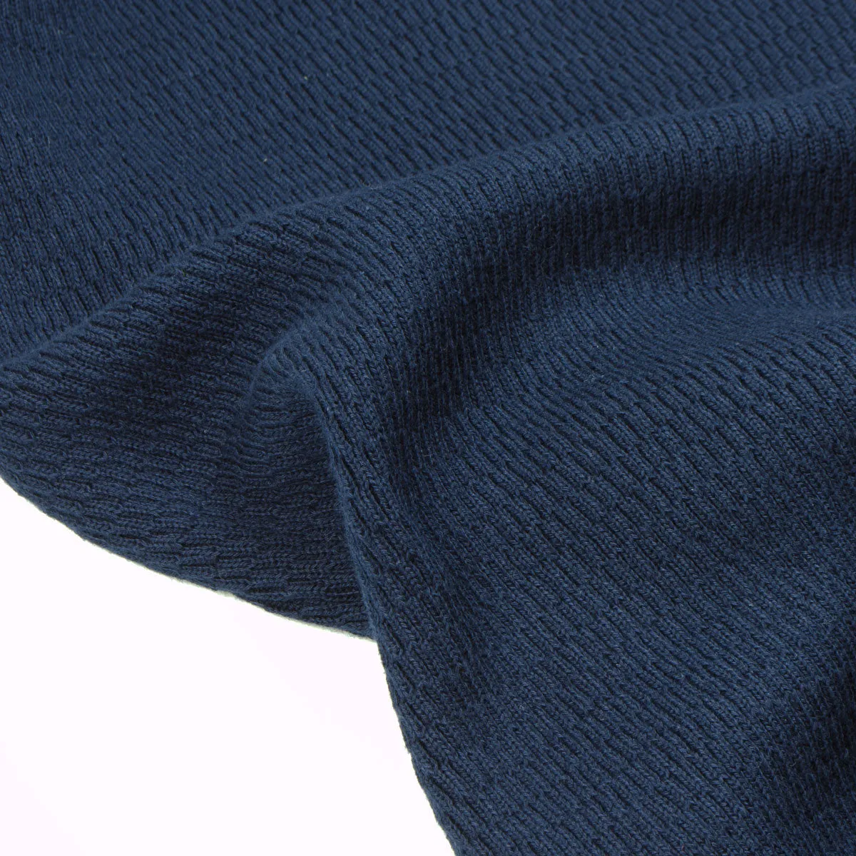 Sunspel - Waffle Jumper Sweater - Navy