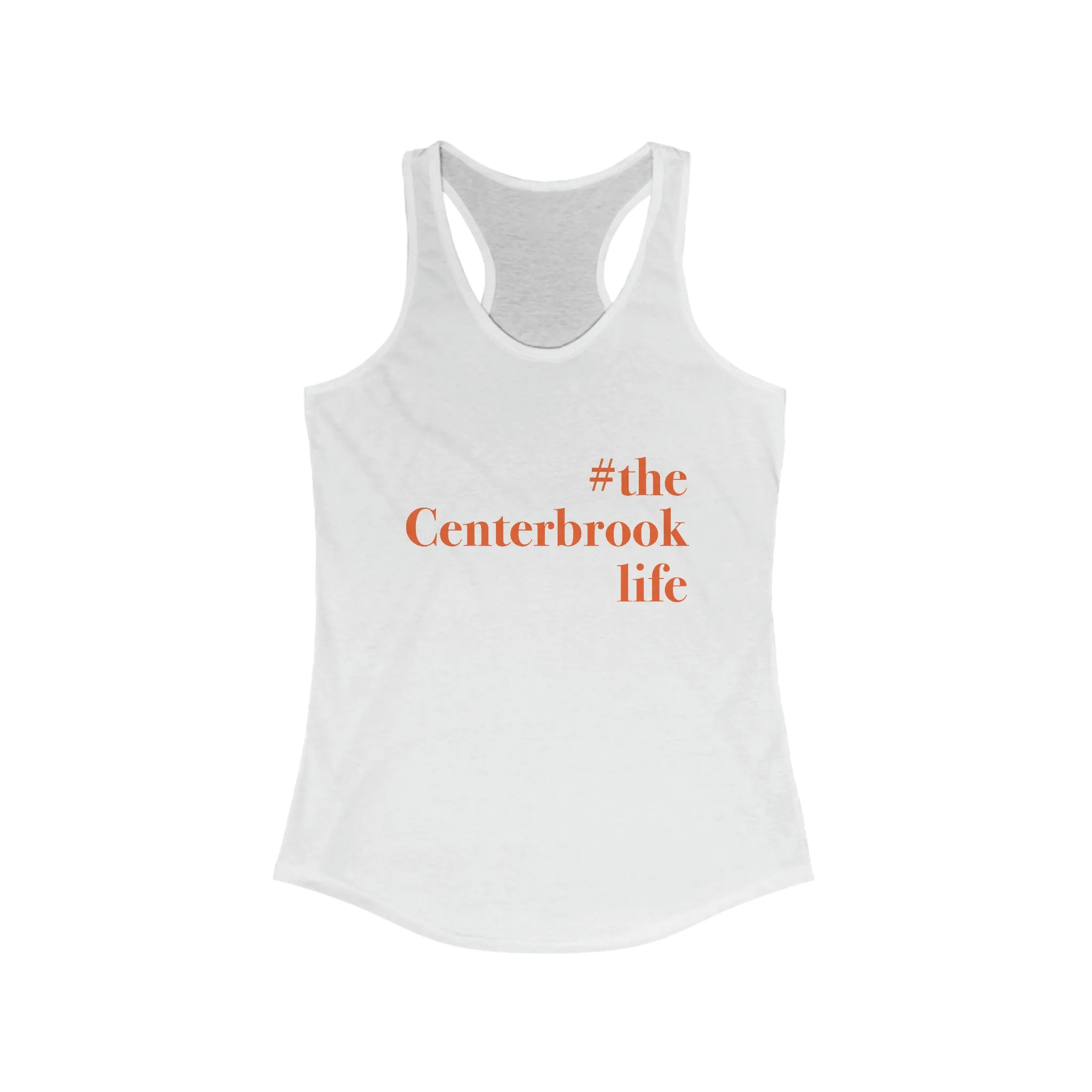 #thecenterbrooklife Women's Ideal Racerback Tank Top