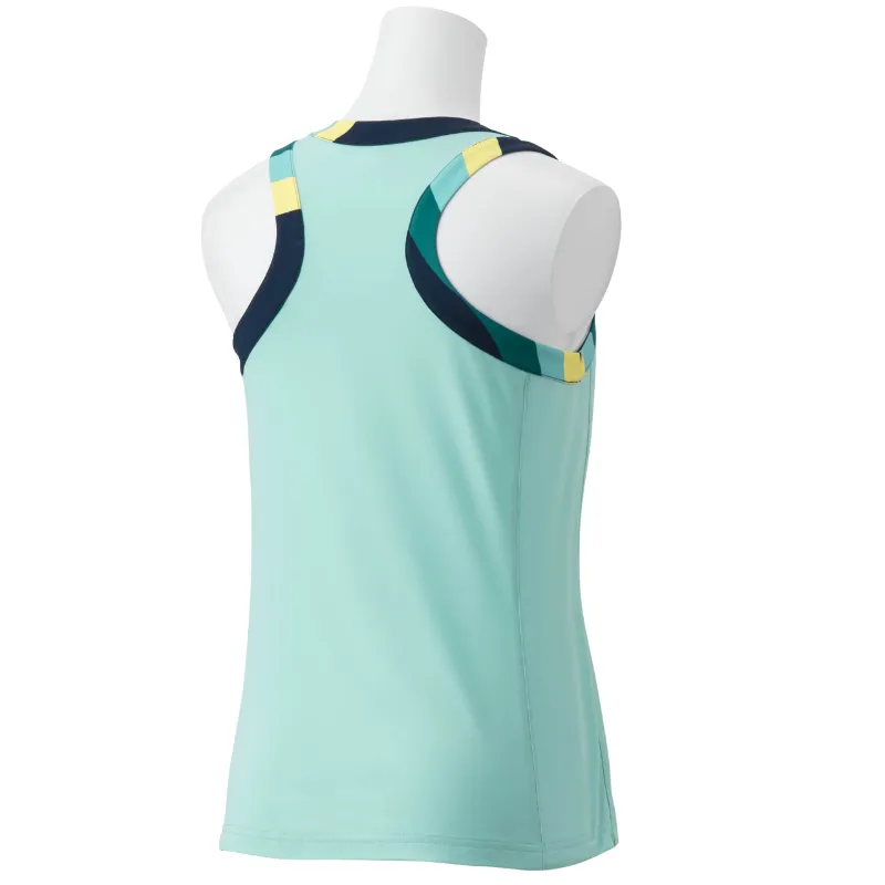 Yonex 2024 AO Tennis Womens Tank - Cyan