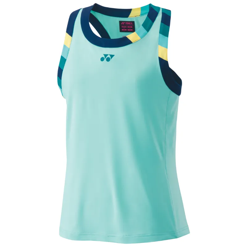 Yonex 2024 AO Tennis Womens Tank - Cyan